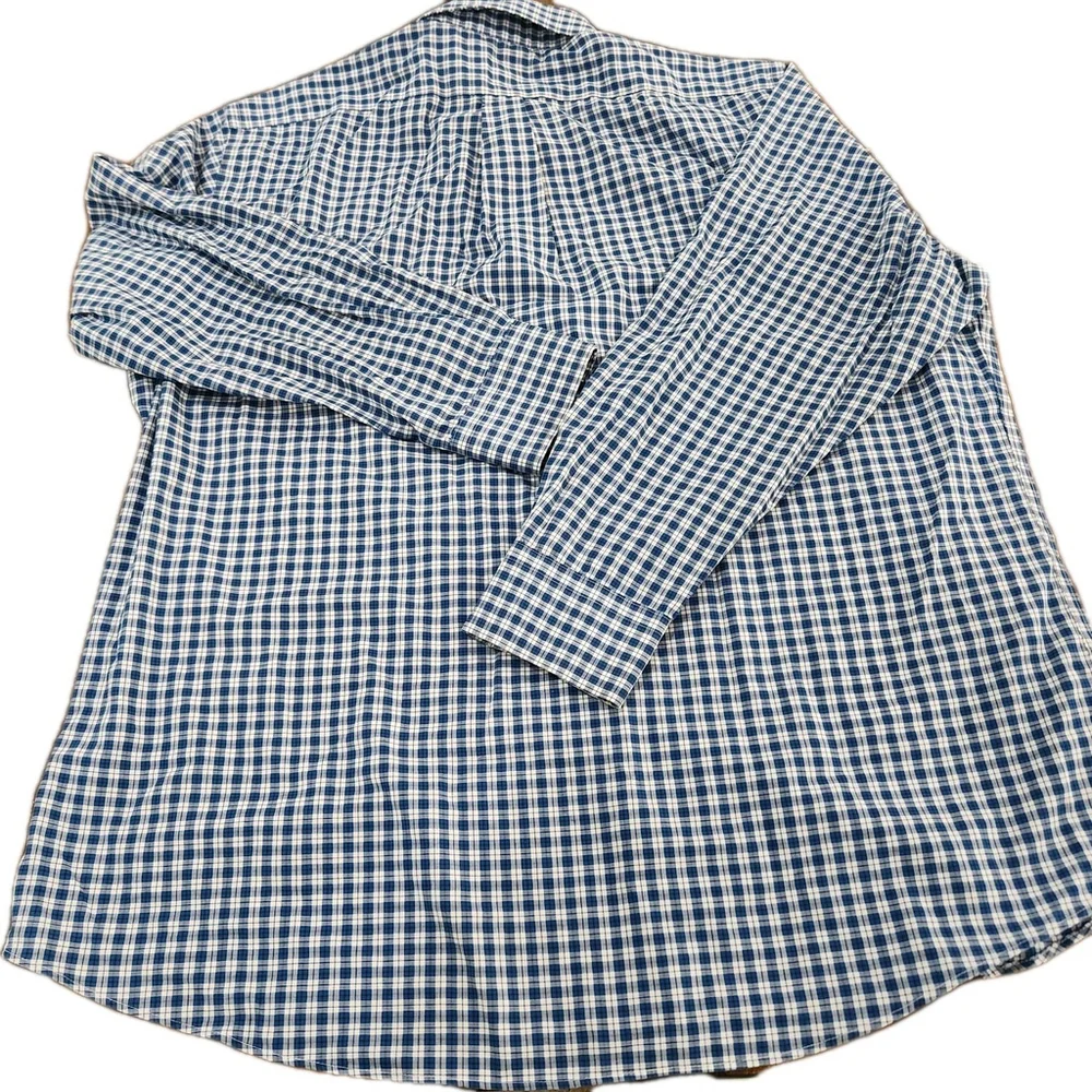 Lauren Ralph Lauren Shirt Black Label Mens 18/34-35 Button Up Slim Fit Non Iron - Picture 7 of 10